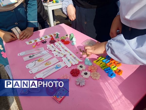 بازارچه مادر دختر در دبستان سمیه