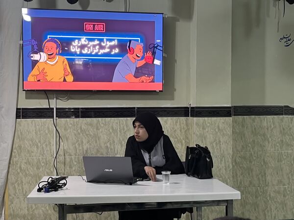 آموزش اصول خبرنگاری پانا در کارگاه 2 روزه در شهرستان خنداب