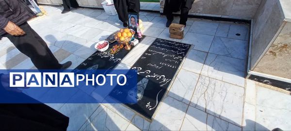 دومین شب چراغ برات در امامزاده و گلزار شهدای روستای مهدی آباد خلیل آباد 