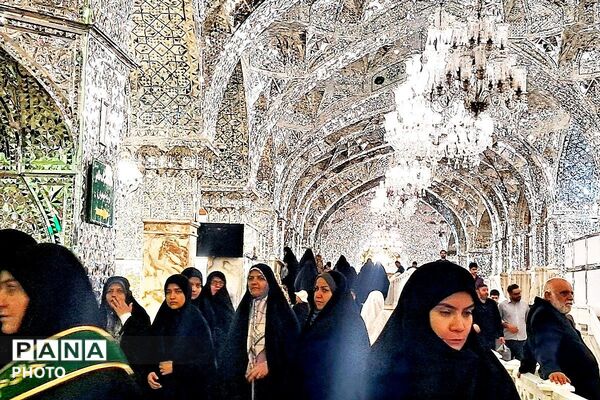 مراسم سالگرد سردار سلامی در مصلی حرم حضرت عبدالعظیم