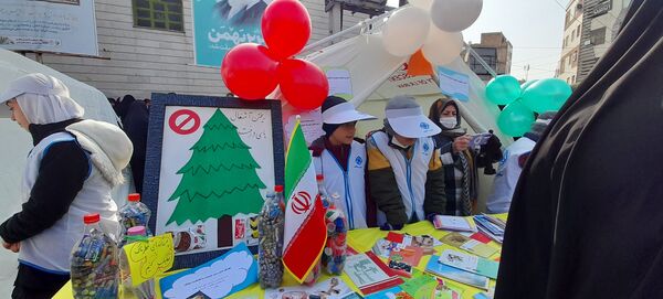 راهپیمایی ۲۲ بهمن در شهرستان قدس  