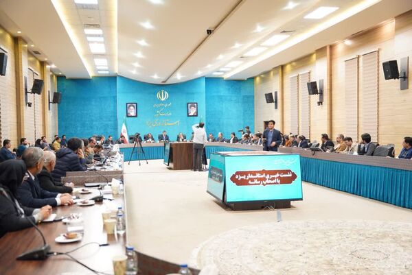 اولین نشست خبری استاندار یزد 