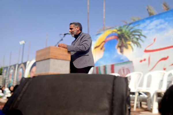 وداع و تشییع شهید گمنام در روستای شهنیا بردخون