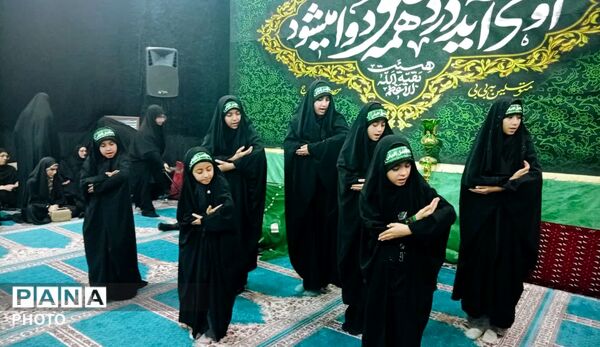 مراسم شیر‌خوارگان حسینی در ماهدشت 
