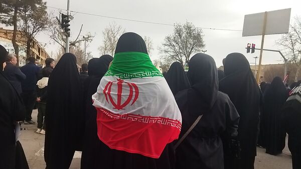 حضور افشار مختلف مردم نیشابور در راهپیمایی ۲۲ بهمن 