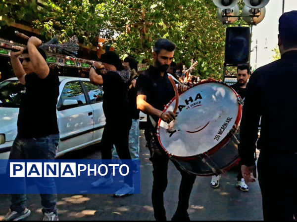 مراسم تاسوعای حسینی در شهرستان گالیکش