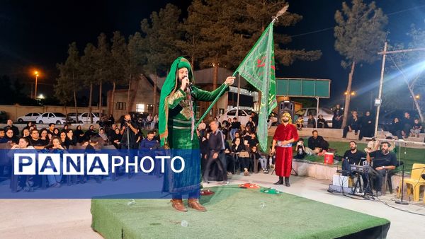 تعزیه خوانی در شهرک شهید بهشتی منطقه ۱۴ تهران در شب‌های محرم