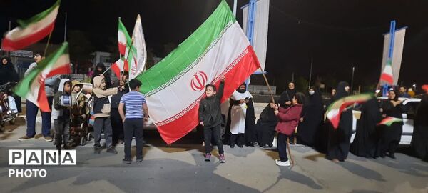 حضور پرشور مردم تفت در میدان قدس 