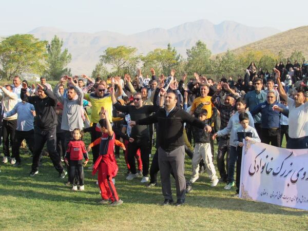 پیاده روی بزرگ خانوادگی شهرستان سملقان