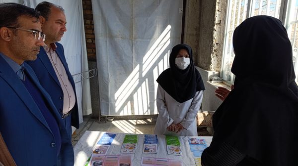 نمایشگاه دستاوردها و توانمندی بانوان روستایی در روستای بشرآباد