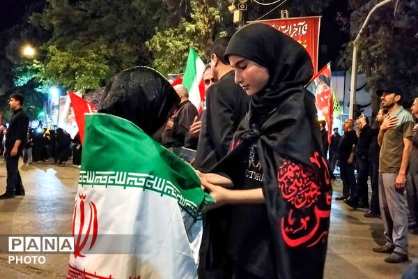 عزاداری شب تاسوعا در بجنورد