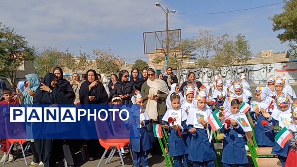 آیین جشن شکوفه‌ها در دبستان زکیه شیروان