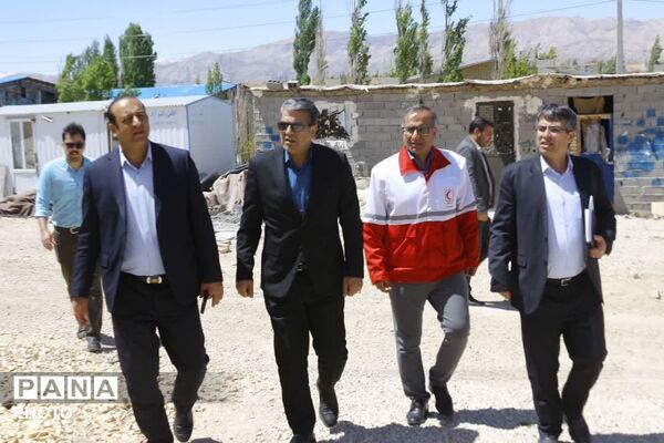 دیدار رئیس و کارکنان جمعیت هلال‌احمر شهرستان فیروزکوه با فرماندار
