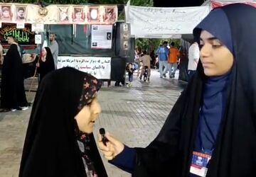 روایتی از تجمع شبانه مردم در مسجد حضرت فاطمه زهرا(س) پردیسان قم