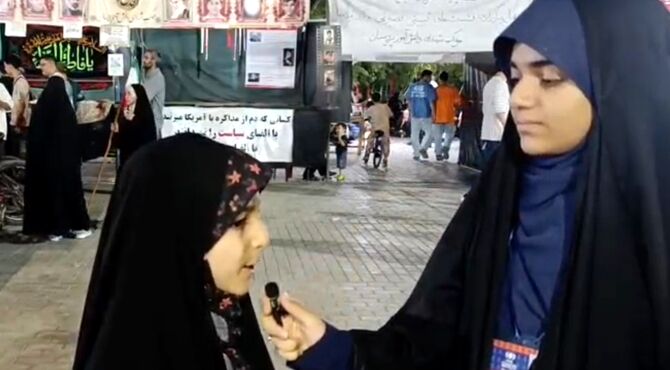 روایتی از تجمع شبانه مردم در مسجد حضرت فاطمه زهرا(س) پردیسان قم
