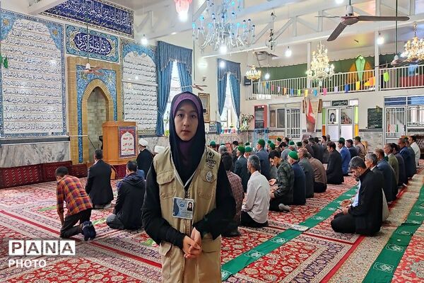 اقامه نماز عبادی سیاسی جمعه اردیبهشت ماه در شهر بار نیشابور