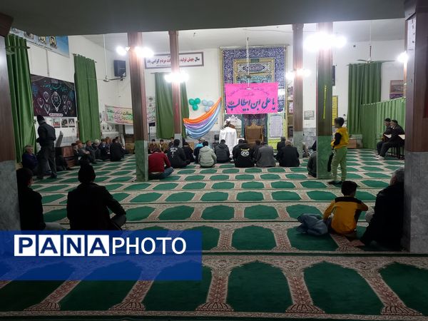 جشن ولادت حضرت علی(ع) در مسجد پنج تن سملقان