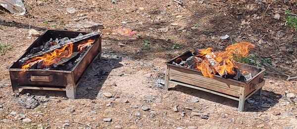 آیین باستانی سیزده بدر در دهکده ی  چوبی نیشابور