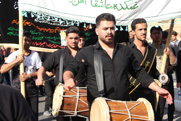 دسته عزاداری امام جعفر صادق (ع) در یزد