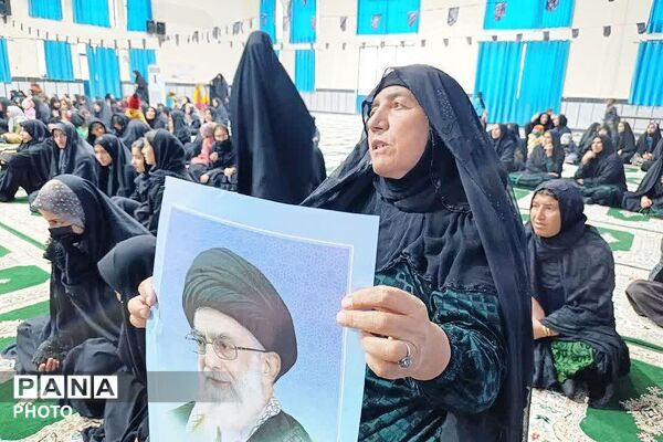 مراسم سوگواری شهادت رهبر معظم انقلاب اسلامی آیت الله امام خامنه‌ای (ره) در دیشموک