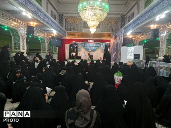 اجتماع بزرگ دختران سید علی در مهدیه شهرستان نیشابور 