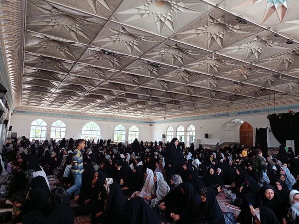 نماز جمعه ای با رنگ خون شهید در کاشمر