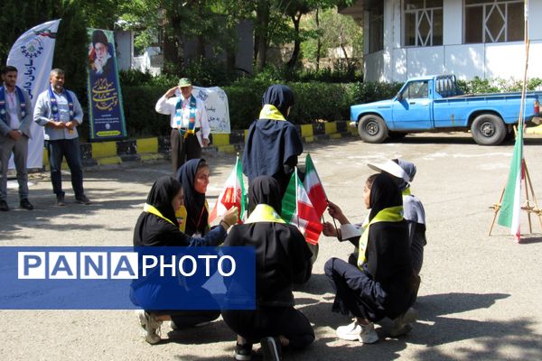 پایان پیش اردوی ملی پیشتازان دختر در کردستان