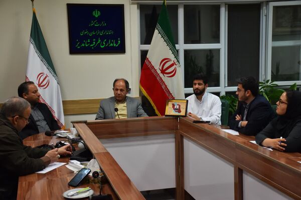 اولین نشست خبری فرماندار جدید طرقبه - شاندیز