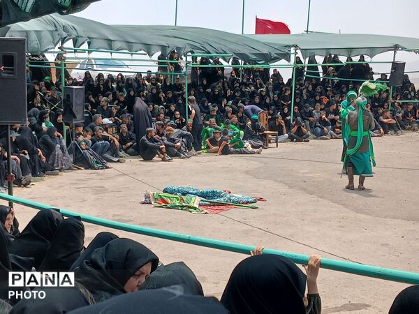 روستای مرزان؛ آیین عاشوراییِ میعاد عاشقان حسینی و بیعت با رهبر سوم انقلاب اسلامی