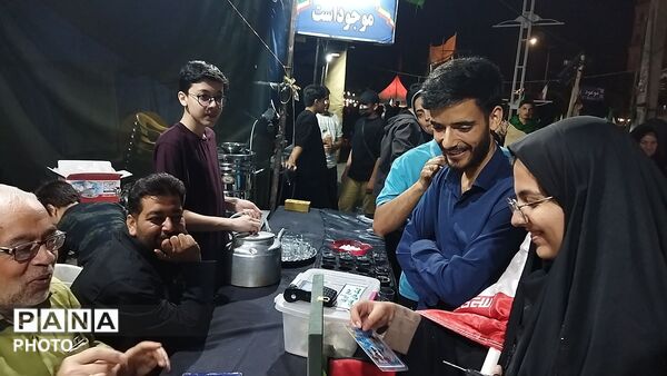موکب شهدای اوین در بلوار فضل نیشابور 