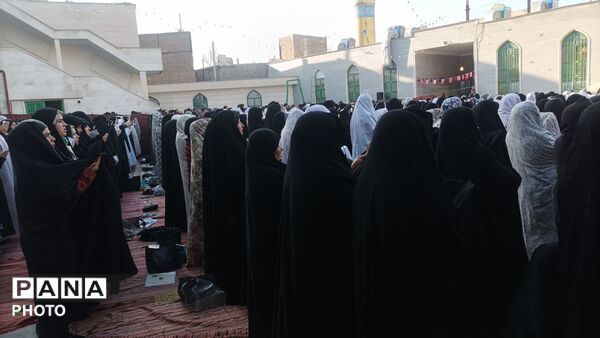 اقامه نماز عید فطر در مسجد امام سجاد  نیشابور 