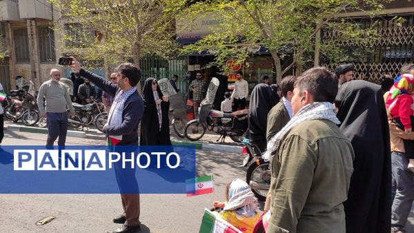 جلوه هایی از راهپیمایی روز جهانی قدس در قم
