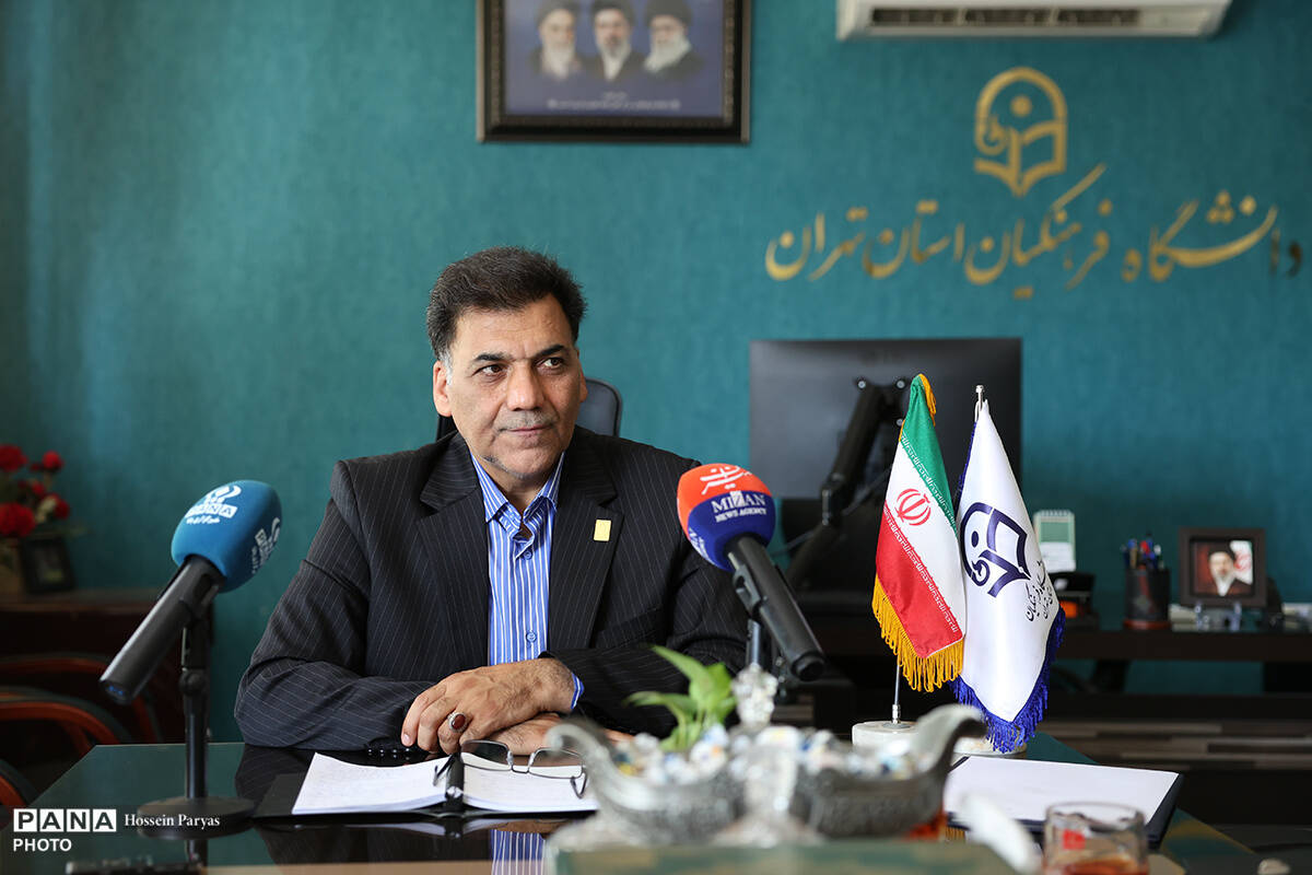 نشست خبری رئیس دانشگاه فرهنگیان استان تهران