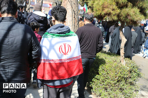 راهپیمایی روز قدس شهرستان بجنورد استان خراسان شمالی 