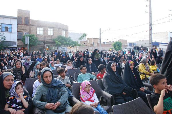 برگزاری مراسم دهه کرامت در شهر قیامدشت ری یک