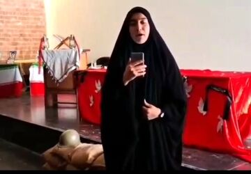 عطر ایثار شهید گمنام در فضای دبیرستان شکیب