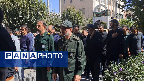 تشییع پیکرهای دو شهید مدافع حرم فاطمیون در قم