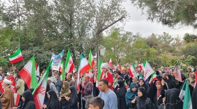 مردم اصفهان؛ جان‌فدای ایران