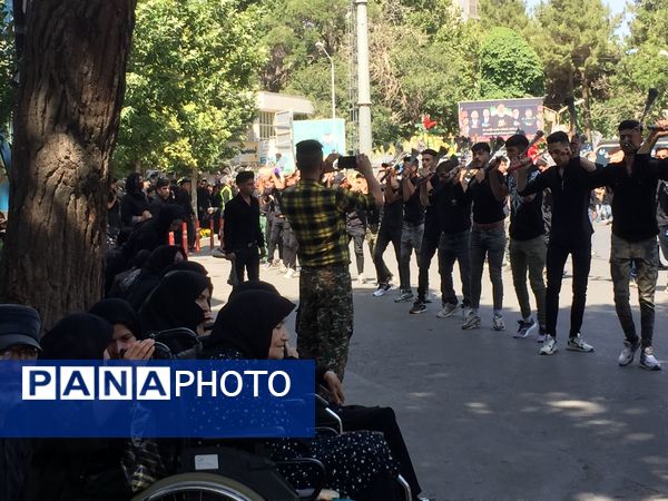مراسم عزاداری عاشورای حسینی در شهرستان نیشابور 