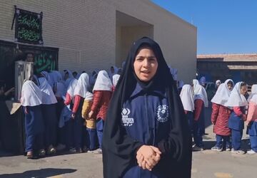 موکب عزاداری دبستان دخترانه سیدکاظم حسینی