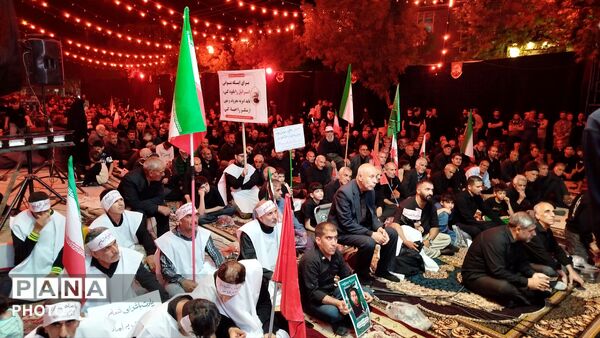 شب هشتم محرم و صد و چهاردهمین گردهمایی بیعت با رهبری در نورآباد