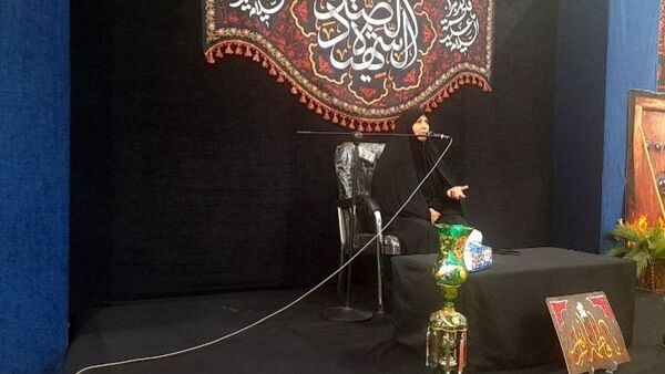 مراسم شهادت حضرت فاطمه در مسجد امام باقر(ع)
