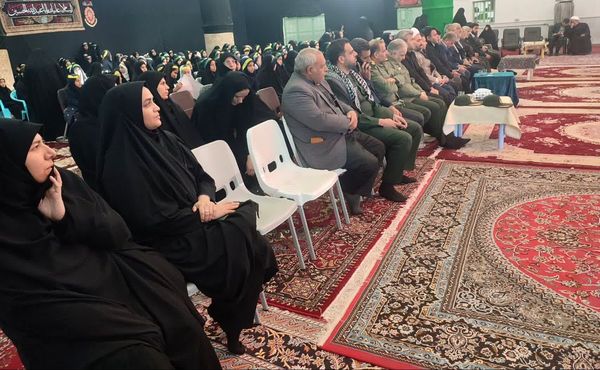 برگزاری همایش دختران حاج قاسم در خلیل‌آباد
