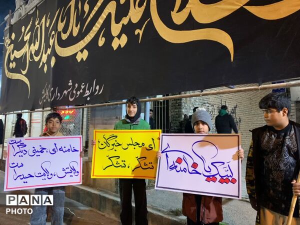 برپایی دسته عزاداری مردم گرگان