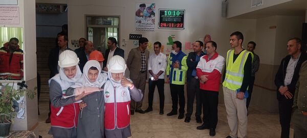 بیست و ششمین مانور سراسری زلزله شهرستان نطنز