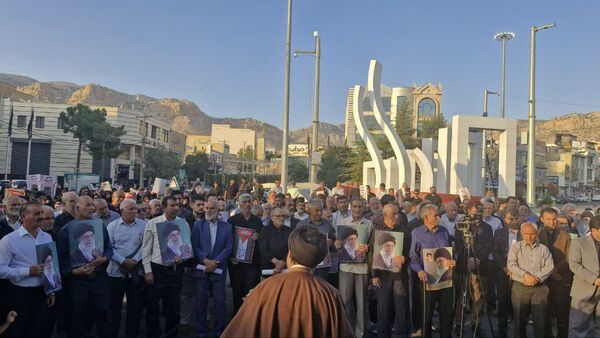 مردم ایلام جنایات صهیونیست ها را محکوم کردند