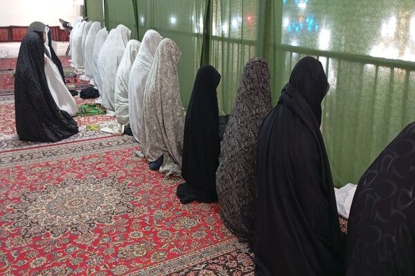 اقامه نماز جمعه همزمان با وفات حضرت معصومه (س) در مسجد جامع شهر بار نیشابور