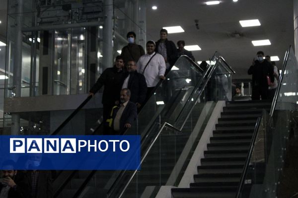 بازگشت حاجیان سازمان دانش‌آموزی از حج عمره 