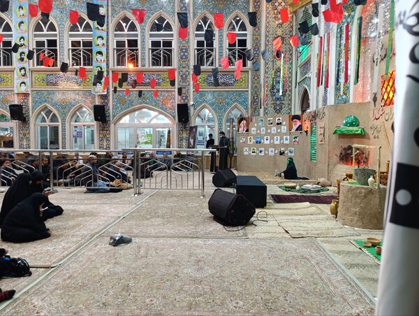 عزاداری حضرت ام البنین (س) در تکیه ابوالفضلی 