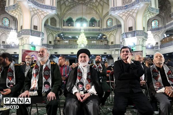 مراسم سالگرد شهادت سردار حسین سلامی در ناحیه دو شهرری 